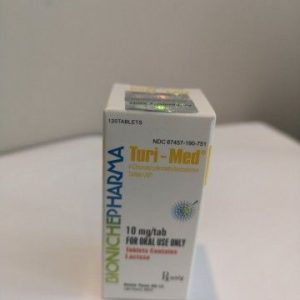 Turi-Med (Chlordehydromethyltestosterone 10mg/tab, 120tabs/